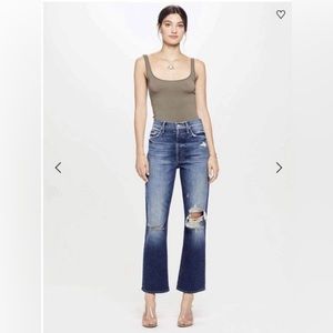 Mother denim straight leg jean. The tripper in your treat or mine wash. Size 32